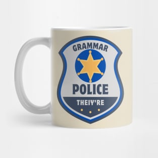 Grammar Police Mug